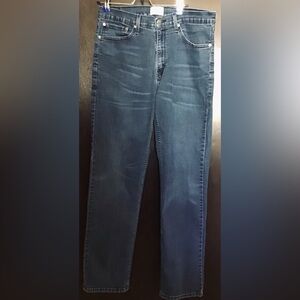 Denizen from Levi's Men's Relaxed Jeans in Dark Blue